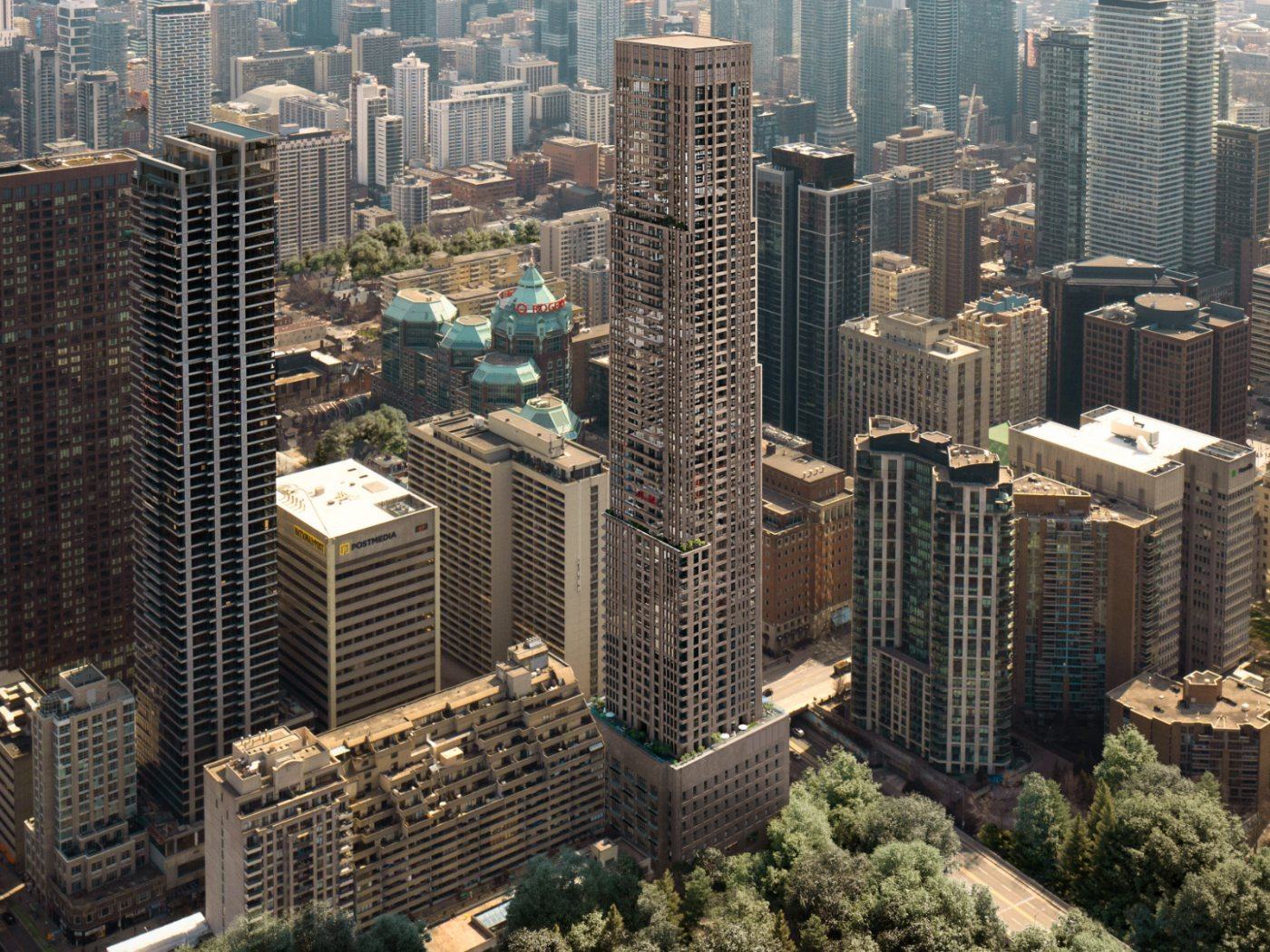 350 Bloor Street East rendering